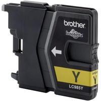 Brother LC985Y Yellow Yield 260 Pages Inkjet Cartridge LC985Y