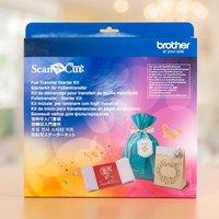 Brother ScanNCut Foil Transfer Starter Kit - Includes Foil, Glue Pen and Holder, 2 Pressure Tools, Protective Sheets and Activation Card 400942
