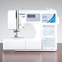 Brother FS130QC 130 Stitch Computerised Sewing Machine with Built-in Sewing Font, Wide Table and 3 Year Warranty 303227