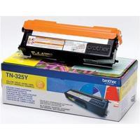 brother tn 325y yellow toner cartridge yield 3500 pages tn325y