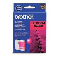 Brother LC1000M Magenta Yield 400 Pages Ink Cartridge LC1000M