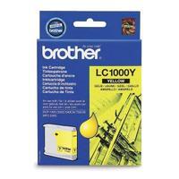 Brother LC1000Y Yellow Yield 400 Pages Ink Cartridge LC1000Y