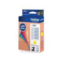 brother lc223 inkjet cartridge yellow 550 page yield lc223y