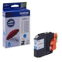 brother lc225xl high yield inkjet cartridge cyan 1200 page yield