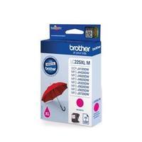 brother lc225xl high yield inkjet cartridge magenta 1200 page yield