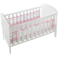 breathablebaby 2 sided cot mesh liner english garden