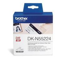 Brother DK-N55224 54mm x 30.5m Continuous Non-Adhesive Paper Labelling