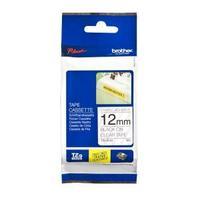 Brother P-touch TZe-S131 12mm x 8m Black On Clear Strong Adhesive