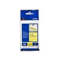 Brother P-touch TZe-S631 12mm x 8m Black On Yellow Strong Adhesive