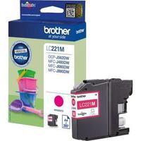 Brother LC221M 260 Page Yield Ink Cartridge Magenta for Brother