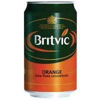 Britvic Orange Juice 330ml Can Pack of 24 402045