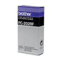 Brother PC202RF Fax Ribbon Yield 840 Pages Black Pack of 2 PC202RF