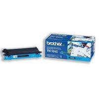 brother tn 135c cyan toner cartridge yield 4000 pages for