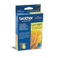 brother lc1100y yellow yield 325 pages ink cartridge lc1100y