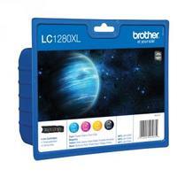 Brother LC-1280XL CyanMagentaYellowBlack High Yield Inkjet Cartridges