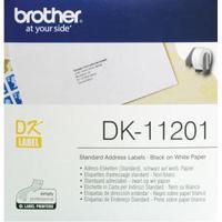 Brother Black on White Paper Standard Address Labels Pack of 400