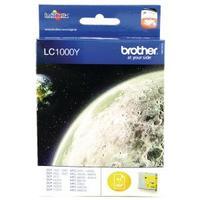 brother lc1000y yellow inkjet cartridge