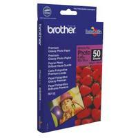 Brother Premium Plus Glossy 6x4in Photo Paper Pack of 50 BP61GLP50