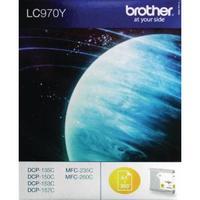 Brother LC-970Y Yellow Inkjet Ca...