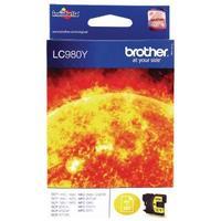 Brother LC980Y Yellow Inkjet Cartridge