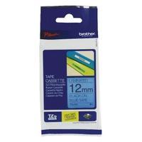 Brother P-Touch 12mm Black on Blue TZE531 Labelling Tape