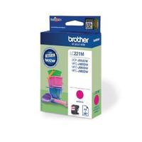 brother standard yield magenta ink cartridge lc221m