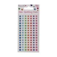 Bright Sparkling Star Gems 105 Pieces