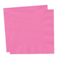 Bright Pink Big Value Paper Napkins