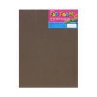 brown fab foam sheet a4