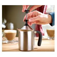 Brushed Steel Milk Frother