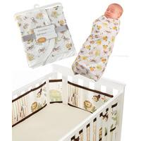 BreathableBaby Fashion Sleep Accesories Bundle Set in Animal 2 By 2