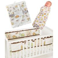 Breathable Baby 2 Sided Cot Wrap Bundle