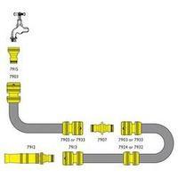 Brass 2-way distributor 24.2 mm (3/4\