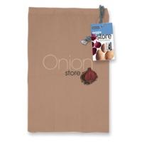 Brown Onion Cotton Storage Bag