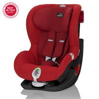 britax romer king ii ls group 1 car seat black series flame red