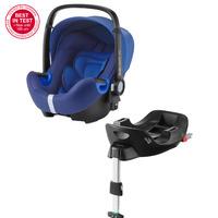 Britax Baby-Safe i-Size Group 0 Plus Car Seat I-size Bundle With Flex Base in Ocean Blue