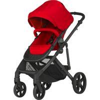 britax b ready pushchair in flame red