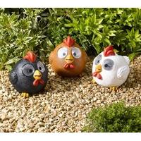 bright eye happy hens lights pack of 3 solar by smart garden