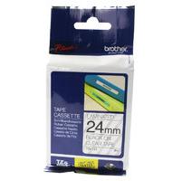 Brother TZe 151 Laminated adhesive tape- Black on Clear