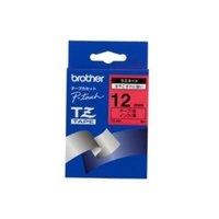 brother tz e431 laminated tape 1 rolls gloss black on red