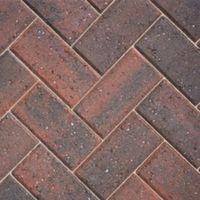 Brindle Europa Block Paving (L)200mm (W)100mm Pack of 404 8.08 m²