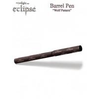 Brown Twilight Eclipse - Barrel Pen Wolf Pattern