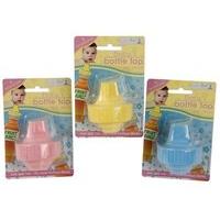 brand new babys bottle top spill proof assorted colours