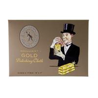 brilliant gold polishing cloth