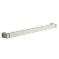 Brushed Stainless Steel Effect Straight Bar Handle Pack of 2