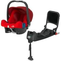 britax romer baby safe plus shr ii with isofix base flame red