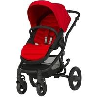 britax affinity 2 pushchair blackflame red