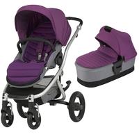 britax affinity 2 pram silvermineral lilac