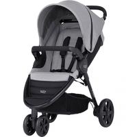 britax b agile 3 pushchair steel grey