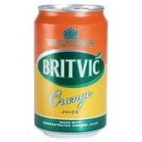 Britvic Orange Juice 330ml Can Pack of 24 2965
